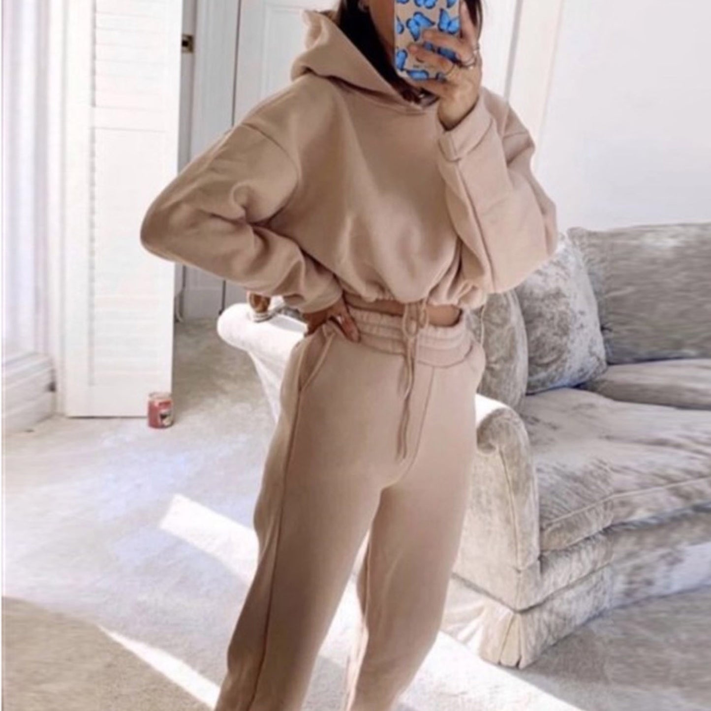 Two Piece Jogging Suit For Women