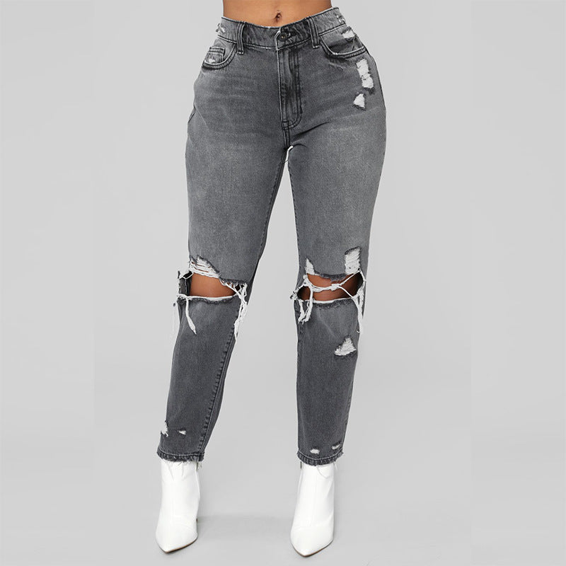 Women's Ripped Fashion Jeans