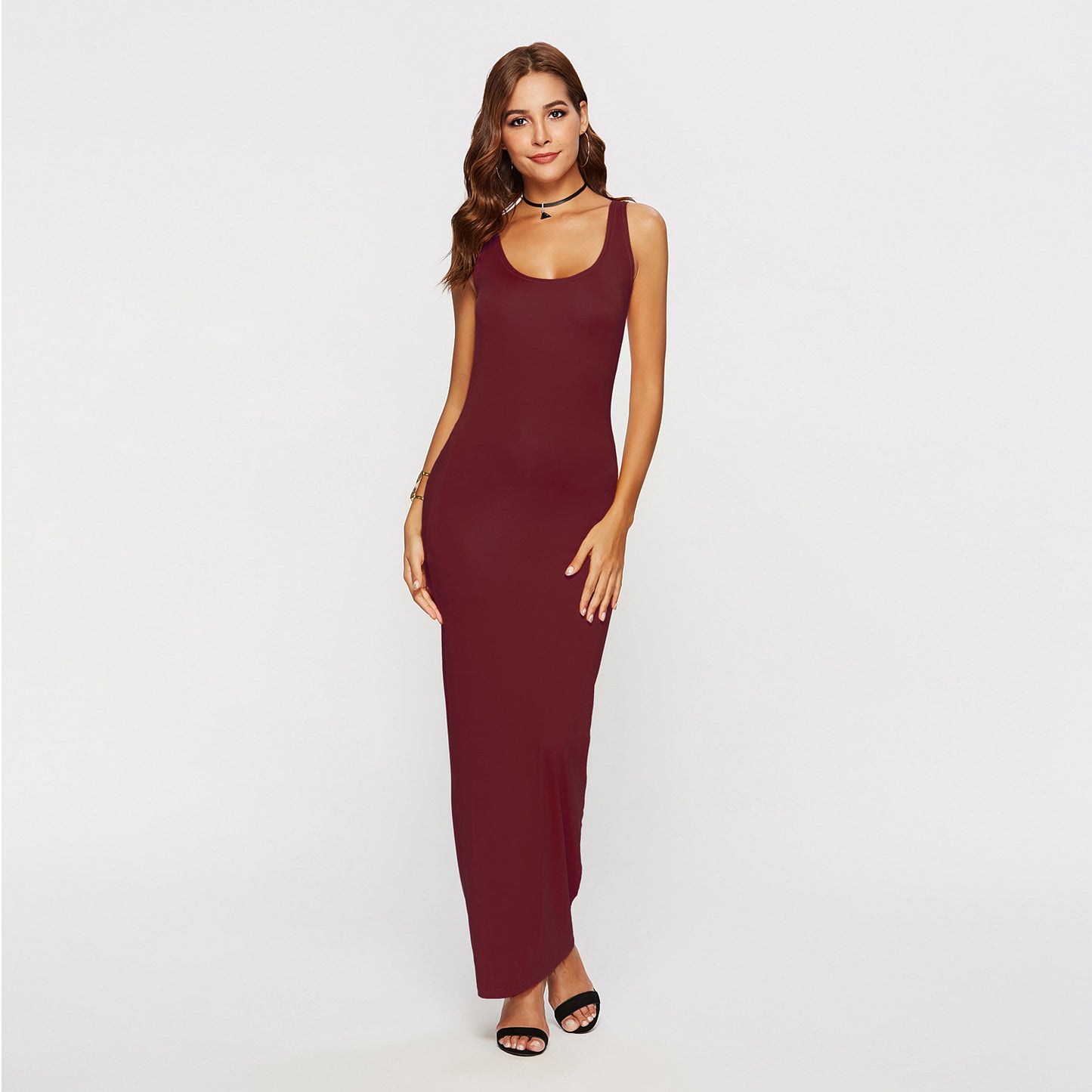Long Sleeveless Dress