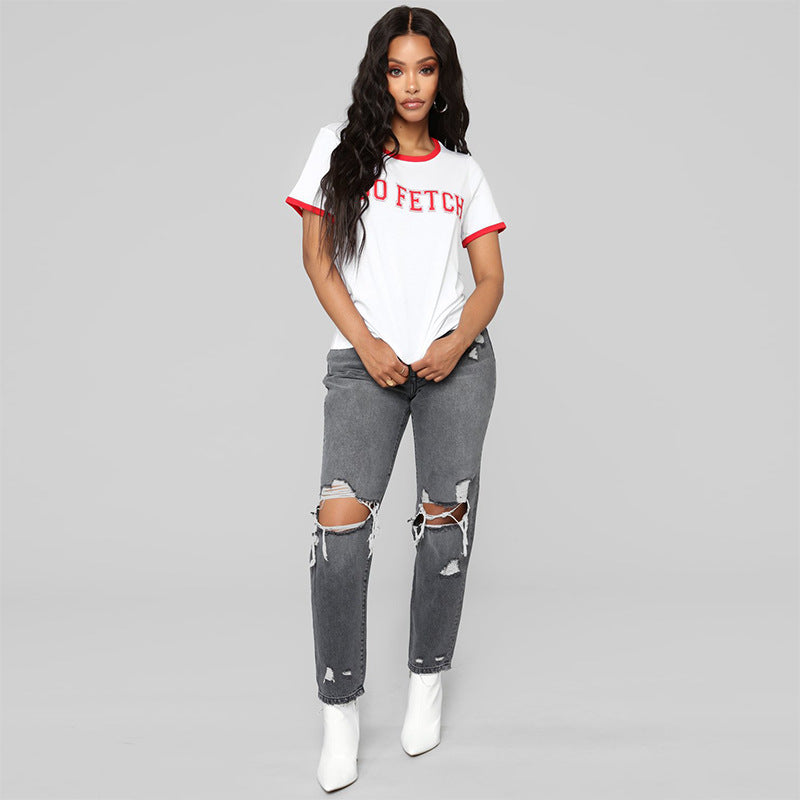 Women's Ripped Fashion Jeans