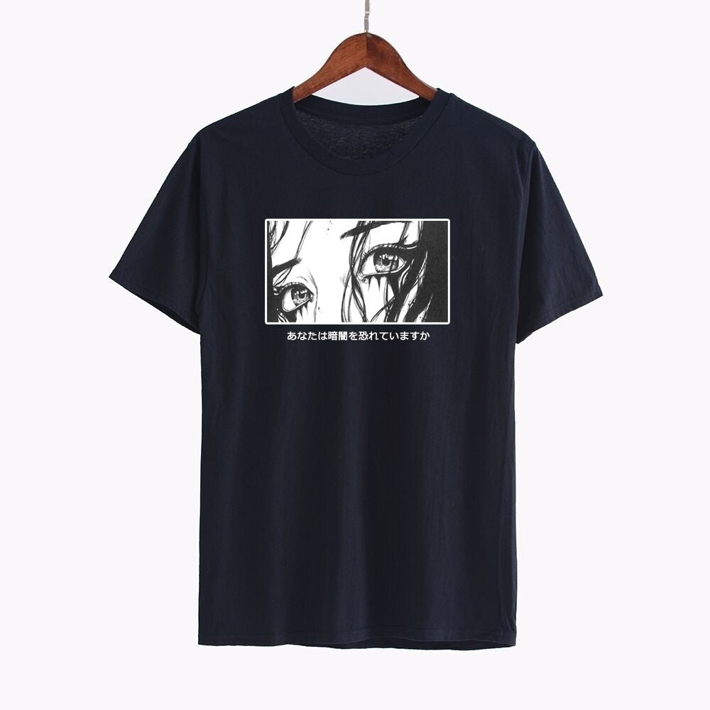 Ladies summer anime T-shirt