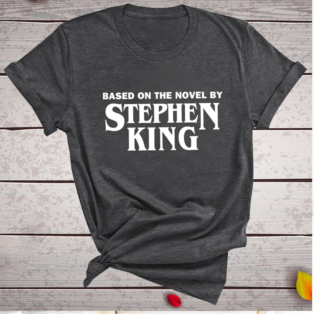 Women's Short Sleeved Stephen King T Shirt
