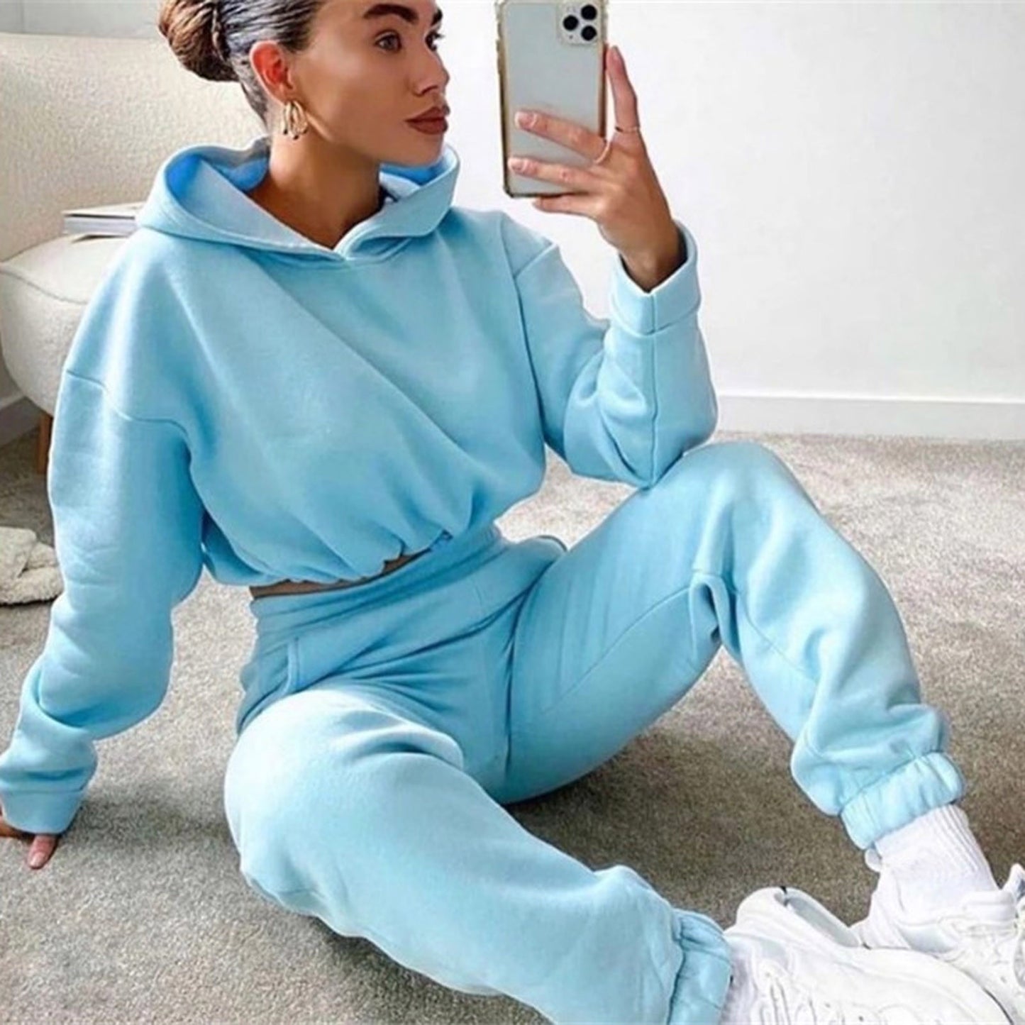 Two Piece Jogging Suit For Women