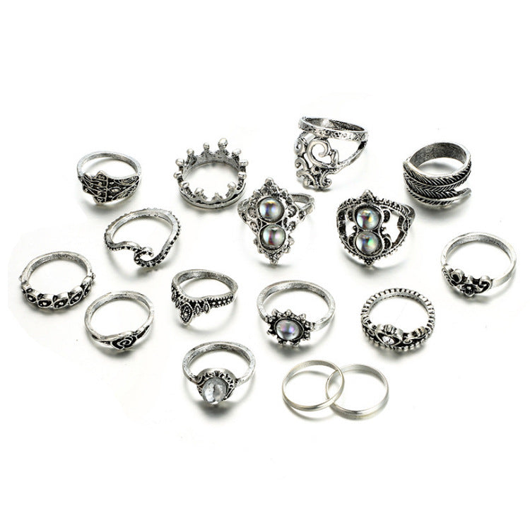 Multi Design Ring Set