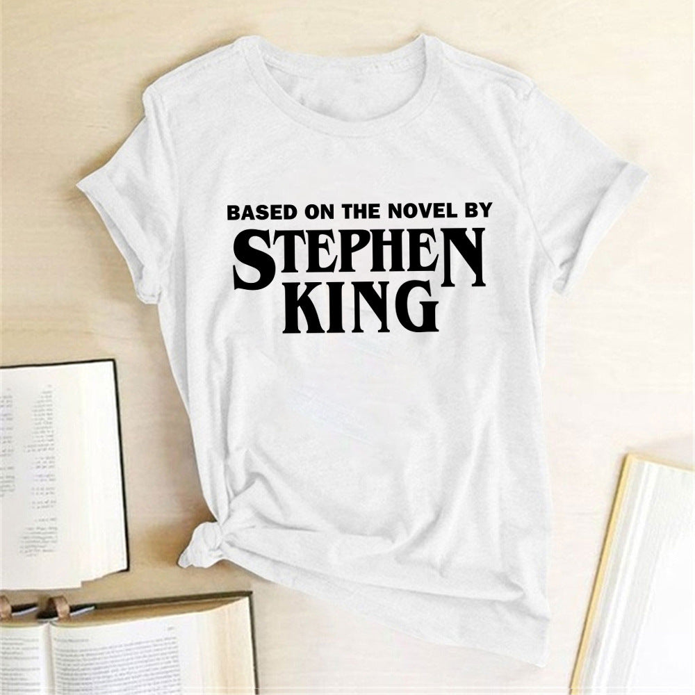 Women's Short Sleeved Stephen King T Shirt