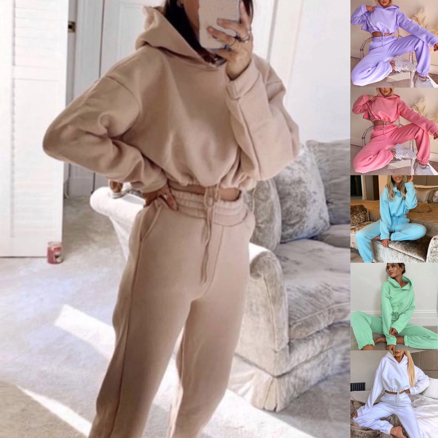 Two Piece Jogging Suit For Women
