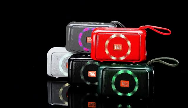 Portable Bluetooth Speaker with colorful light