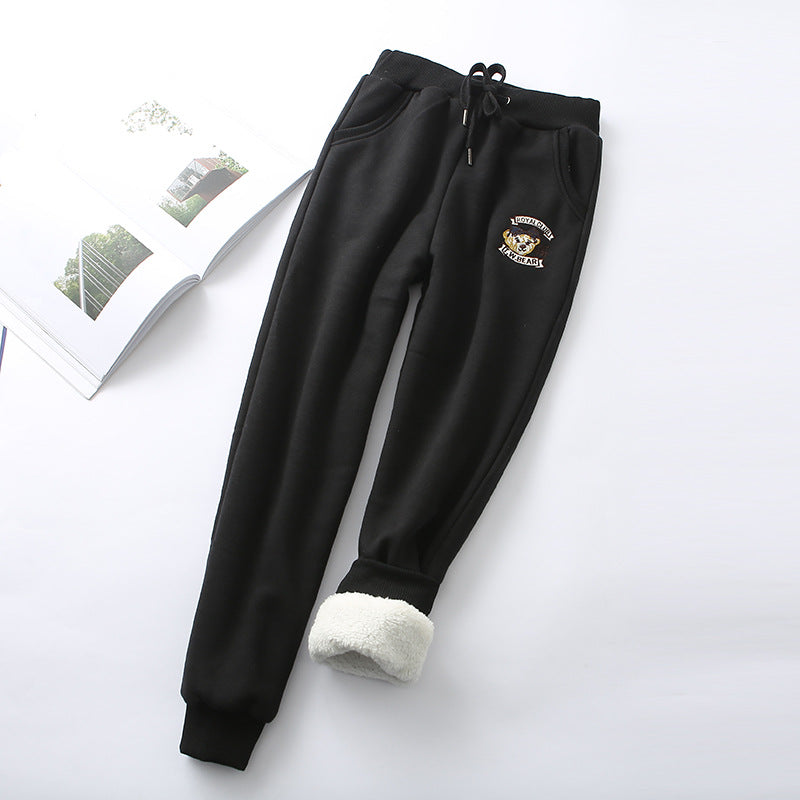 Ladies Velvet sweatpants