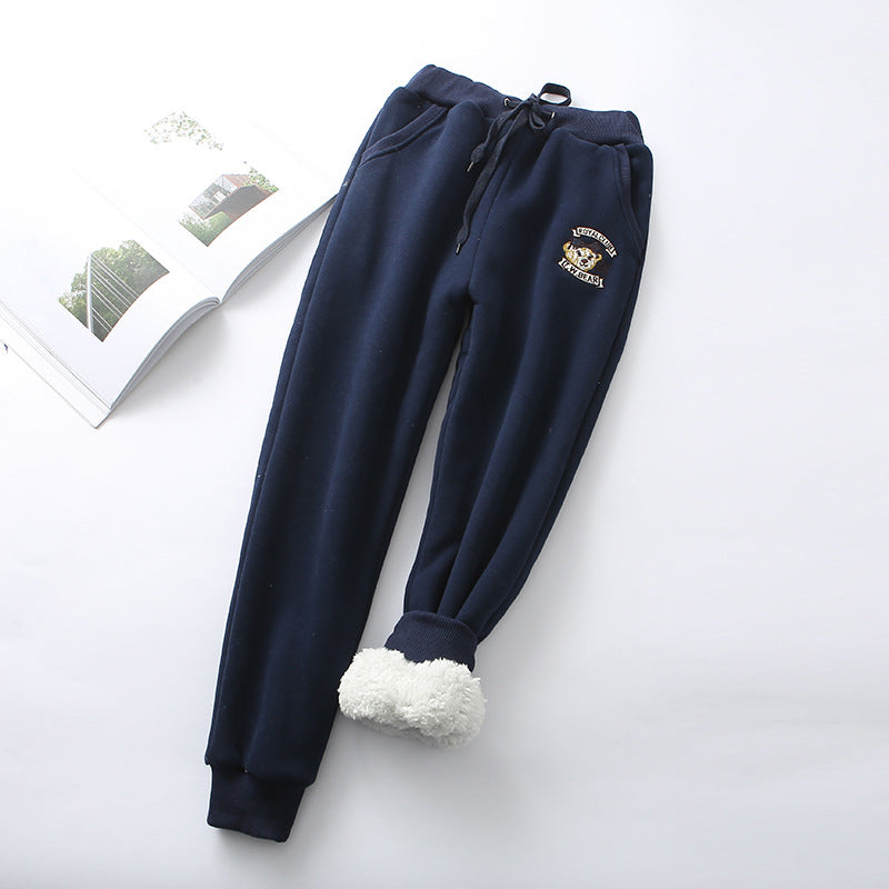 Ladies Velvet sweatpants