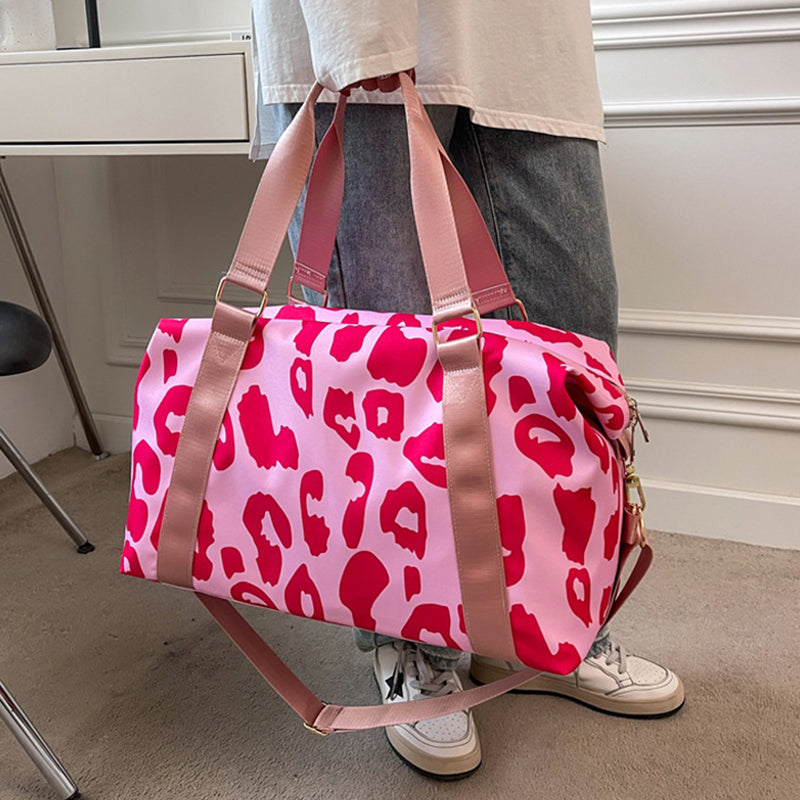 Cute Cow Print Duffle Bag