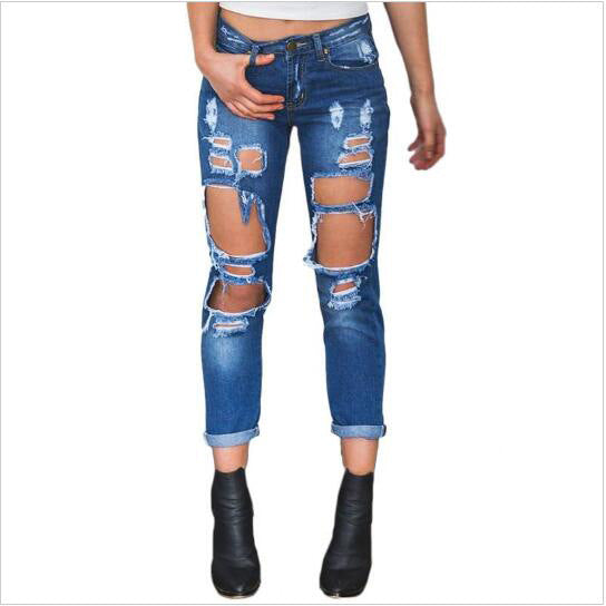 Vintage ripped jeans