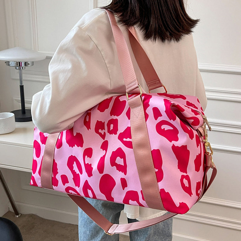 Cute Cow Print Duffle Bag