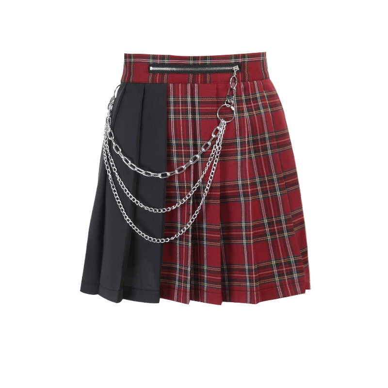 Ladies Plaid Skirt