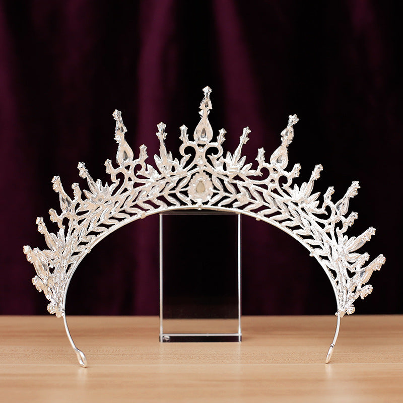 Luxury Diamond Crown Headdress