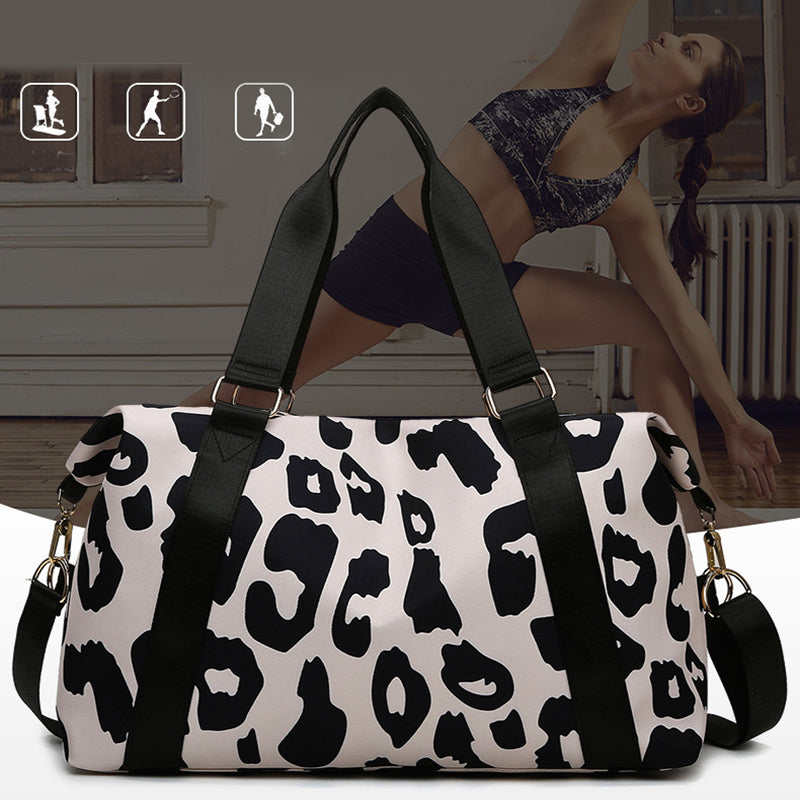 Cute Cow Print Duffle Bag